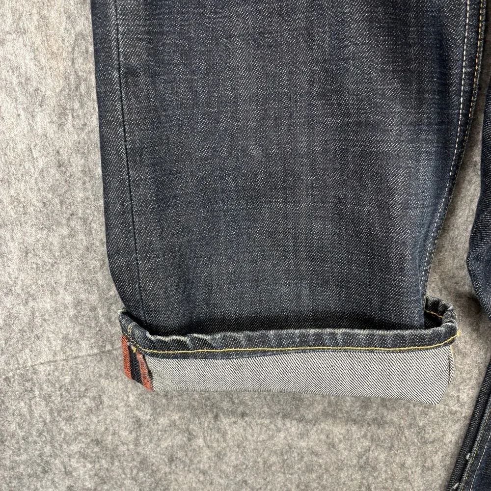 Banana Republic Straight Leg Button Fly‎ Jeans Men's 32x32 Fades Hige Americana